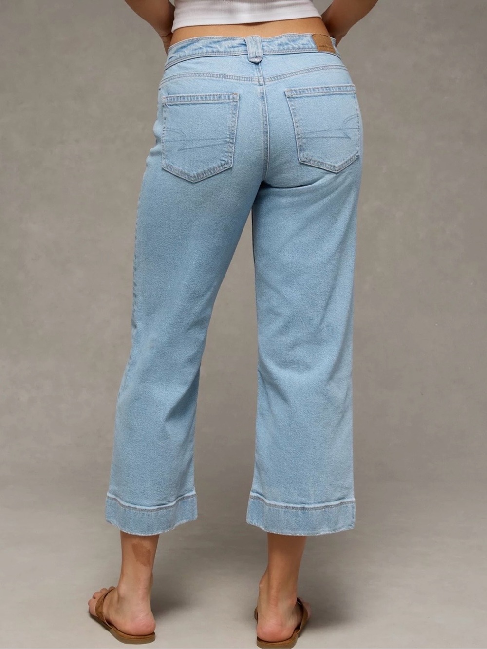 American Eagle Outfitters Stovepipe high waist Jeans size 10 regular - Picture 2 of 5